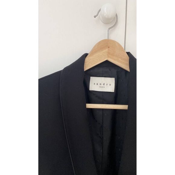 ♠️ Sandro Paris Black Blazer 👩‍💼 - Picture 2 of 14